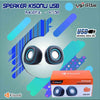 Ultra Loud Subwoofer Kisonli V350 Multimedia USB Speaker for PC & Laptop