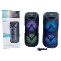 Wireless Portable Bluetooth Speaker with Micro Sd, USB Flash & FM Radio