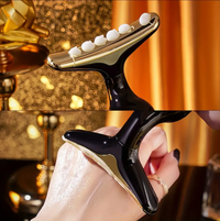 3-in-1 Beauty Massager with Replaceable Massage Heads Battery-Operated
