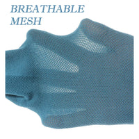 5 Pairs of Mens Summer Thin Mesh Breathable Mens Polyester Sports Socks