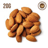 Nude Nuts Premium Californian Almond Badam Nuts 20g