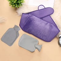 Rubber Hot Water Bag. Bottle (500ml & 1000ml 1750ml Capacity). Pain Relief.