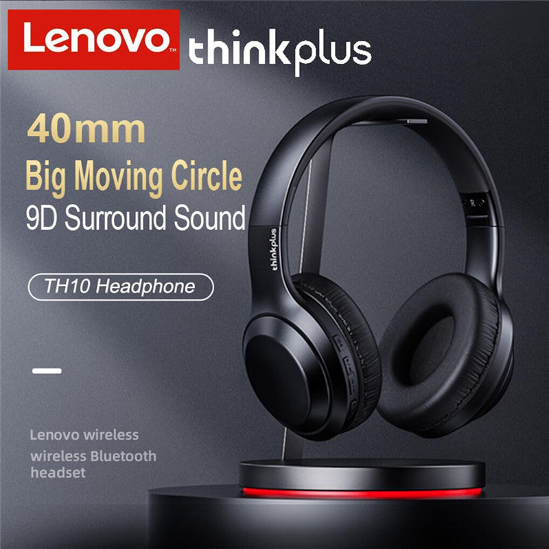 Lenovo Th10 Head Mounted Earphone Bluetooth Headset Wireless Headphone