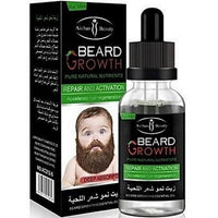 Men Liquid Beard Mustache Growth Essential Oil Fast Enhance Facial Whiskers 40ml