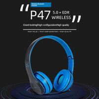 P47 Bluetooth 4.1 Headphone Wireless Headband Earphone Hands Free Music