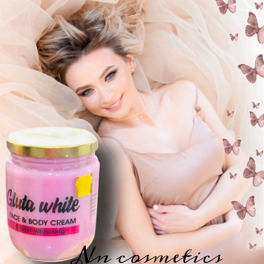 Glutawhite Fair Skin Face & Body Cream Beauty Cream with Pearl and Sea