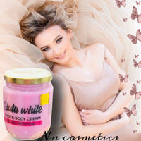 Glutawhite Fair Skin Face & Body Cream Beauty Cream with Pearl and Sea