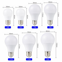 E27 LED Bulb Lamp No Ficker with Driver 18w 15w 12w 9 W 7w 5w LED Light Bulb
