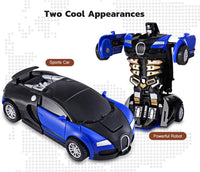 Car Deformation Robot Transform Transforming Car Sport Vehicle Model Action