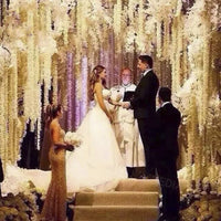 110cm Artificial Flower 1pcs- 5pcs Simulation Wisteria Vine Hanging Plant