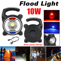 Solar Light Camping Lamp COB Emergency Lights 60w Floodlight