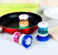 Dispensing Dish Washing Brush Kitchen Cleaning Brush for Sink Wash Dishwash