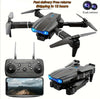 E99w Pro Drone Quadcopter Remote Control Handle Four Axis Aircraft HD 6k