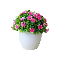 Modern Artificial Flower Potted Plants Decorative with Pot Garden Home