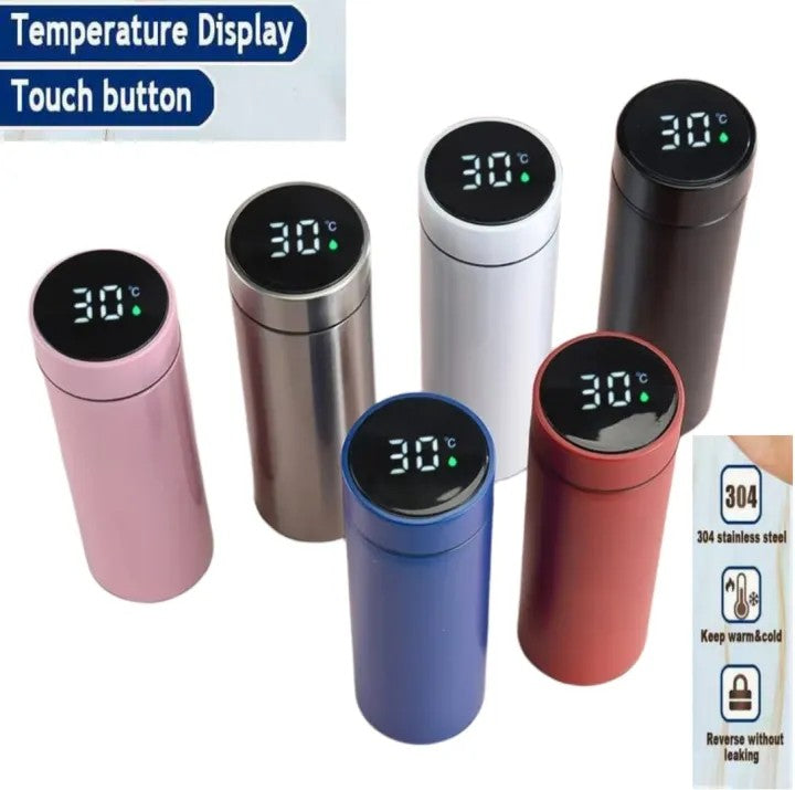 LED Temperature Display Smart Vacuum Flask 500ml