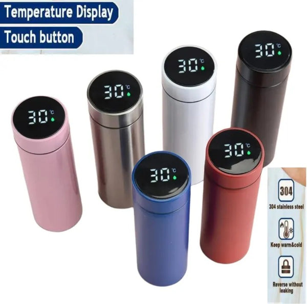 LED Temperature Display Smart Vacuum Flask 500ml