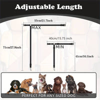 Car Dog Seat Belt and Pet Leash Rope Adjustable Harness Seatbelt Lead