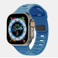 Strap for Apple Watch Band 49mm 44mm 45mm 41mm 40mm 42mm 38mm Soft Silicone