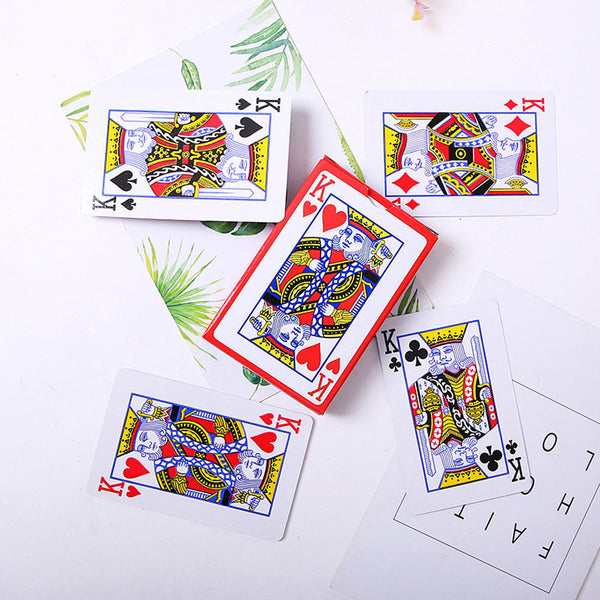 Premium Poker Size Playing Cards with 21 Points, Euchre and Canasta Standard