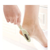 Stainless Steel Double-Headed Foot Scrubber, a Tool for Foot Care, Designed