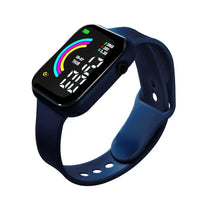 Women Rainbow LED Digital Watch Watch for Ladies
