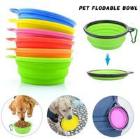 Durable Foldable Pet Feeding Bowl Compact Tpr Design for Dogs and Cats