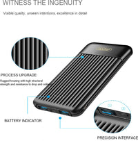 Aspor A323 Powerbank 10000mAh / Fast Charging / LED Display / 2 Input 2 Output