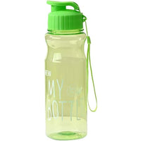 550ml Plastic Water Bottle Portable Sports Cup with Anti Drop Rope Outdoor