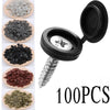 100pcs Decorative Hole Plug Self-Tapping Screw Cap - Easy Installation