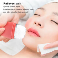 Silicone Ice Roller Massager for Face, Eyes - Natural Skin Care, Cooling and