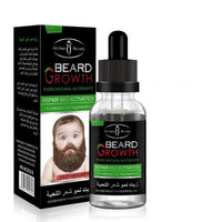 Men Liquid Beard Mustache Growth Essential Oil Fast Enhance Facial Whiskers 40ml