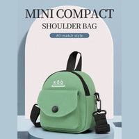 Fashion Simple Koq Casual Canvas Mobile Phone Bag Messenger Bag