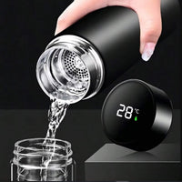 500ml Thermos Bottle Smart Cup Flask Vaccum and Bottle Digital with