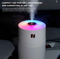 Mini LED Humidifier & Aromatherapy Diffuser – USB Desk & Car