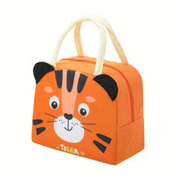 Cartoon Thermal Insulation Lunch Bags Oxford Fresh Cooler Pouch for Students