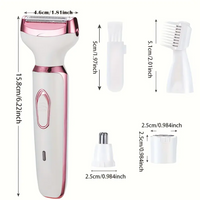 4in1 Women's Electric Hair Remover Multifunctional Women's Electric Shaver