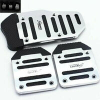 Manual Gear Vehicles Non Slip Accelerator Clutch Brake Foot Pedal Cover Set