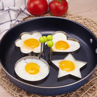 4pcs, Egg Mold, Egg Ring Molds, Fried Egg Mold, DIY Fried Egg Mold, Creative