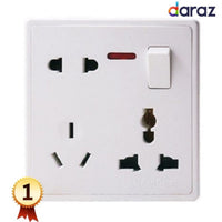 Universal Wall Socket & Switch 10a