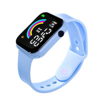 Women Rainbow LED Digital Watch Watch for Ladies