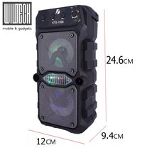 Kts Speaker Kts-1096 3*2 Inch Twin Loudspeakers Highest Quality Portable