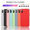 Super Luxury Soft Textured Protective Apple Silicone Case Back Cover for