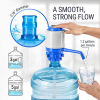 Hand Pump Water Dispenser for Drinking Water Bottle - Manual