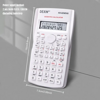 Advanced Non-Graphing Scientific Calculator Dual 12-Digit Display, Supports