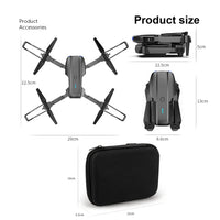 E99 Pro Drone Foldable HD Dual Camera Aerial Photography Quadcopter Altitude