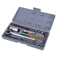 Aiwa 40 PC Tool Kit Set and Socket Wrench