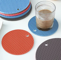 3pcs Multifunctional Silicone Insulation Mat, Thick Can Opener Gripper Mat