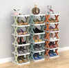5 Layer Shoe Cabinet Storage Organizer X Shaped Shoe Rack Organizer
