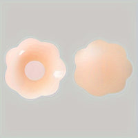 2pcs Reusable Silicone Nipple Covers, Seamless Invisible Self-Adhesive