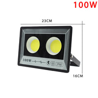 Led Floodlight 50w 100w 200w 400w 500w Ac165-265v Spotlight Ip66 Waterproof